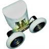Ролик дверной ERLIT верхний 23 мм двойной белый 55 серия 1012015101